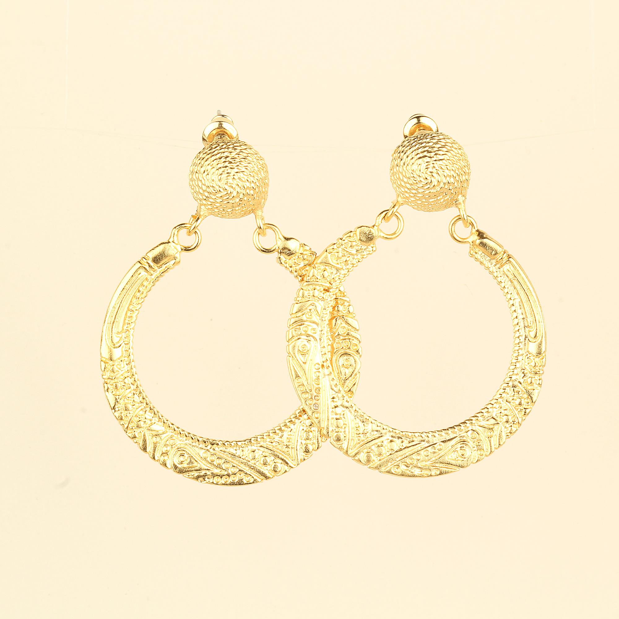 Mesh Stud Earrings