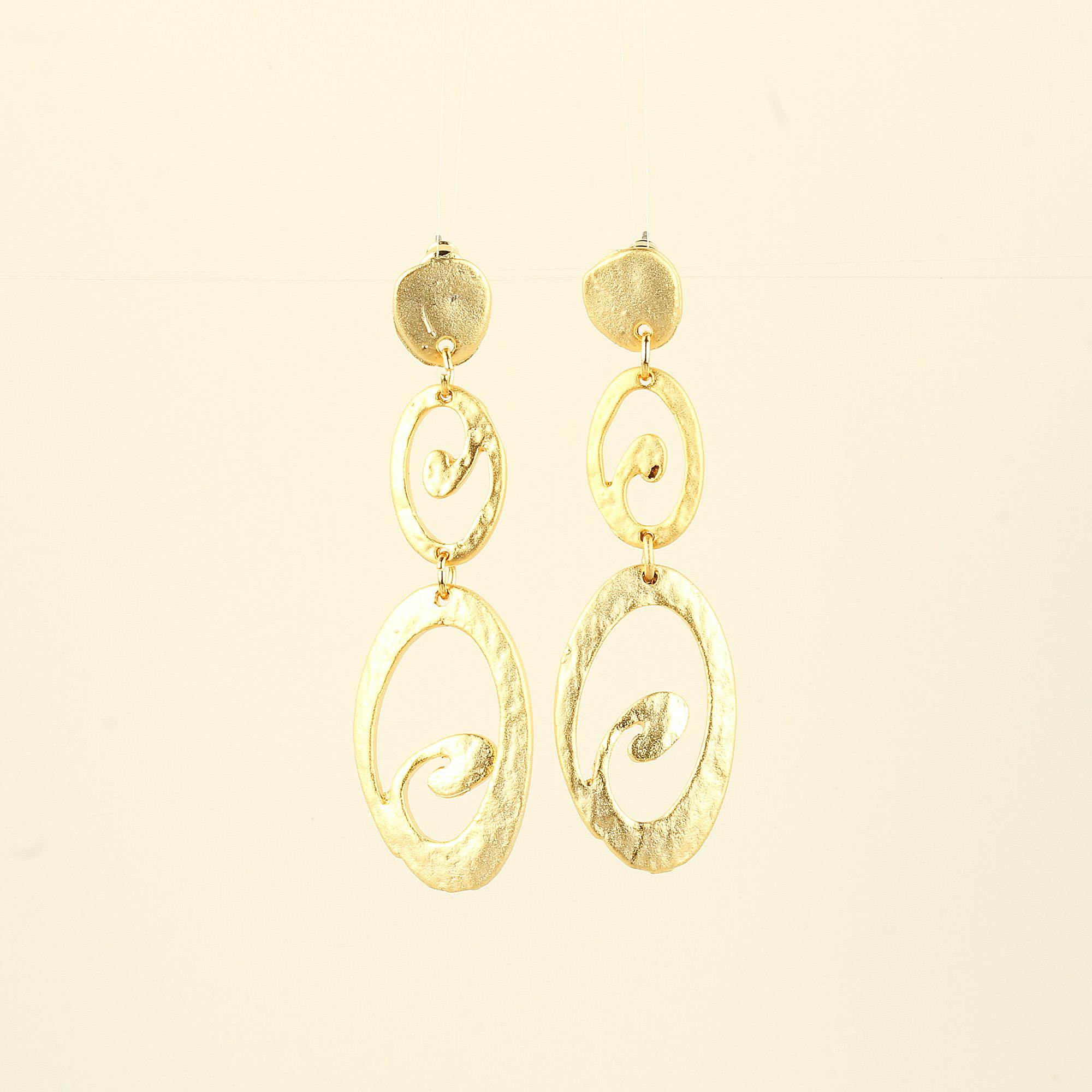 Metal Dangle Earrings