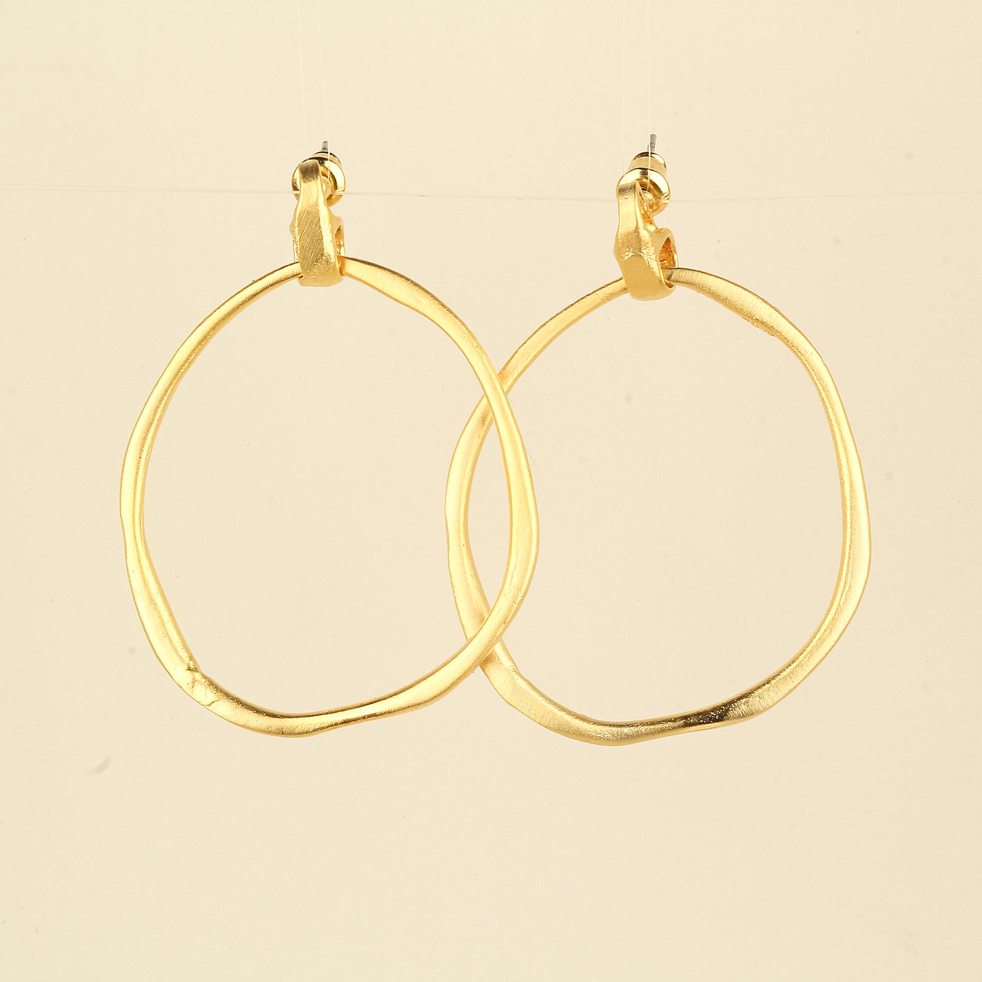 Metal Dangle Earrings