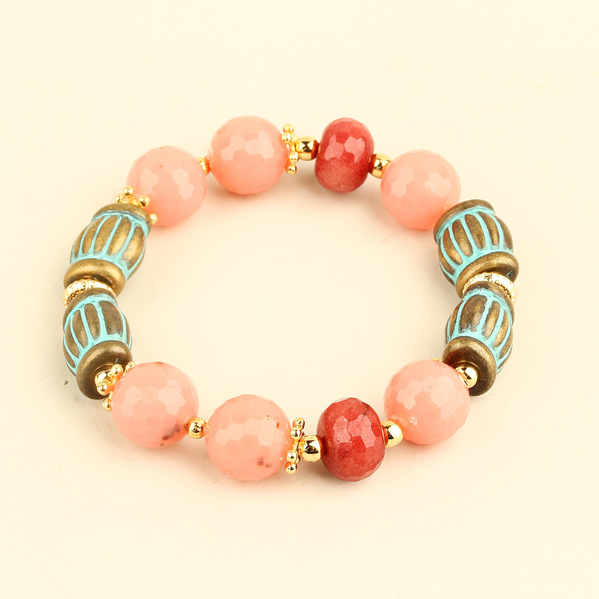 Natural Stone Elastic Bracelet