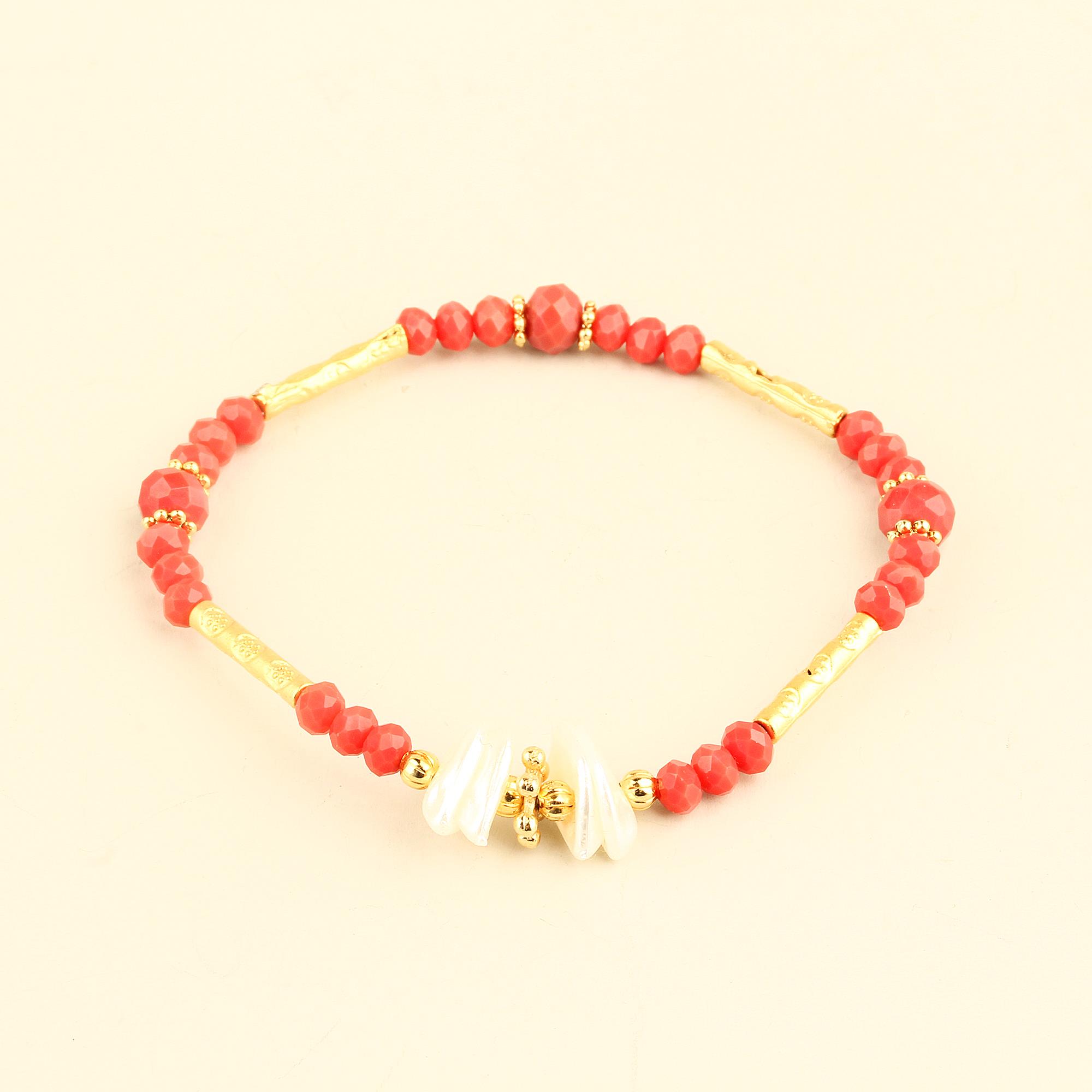 Natural Stone Elastic Bracelet