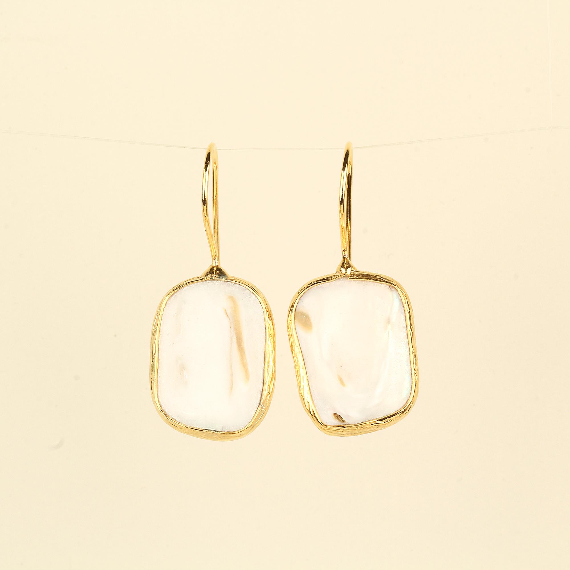 Pearl Hook Earrings