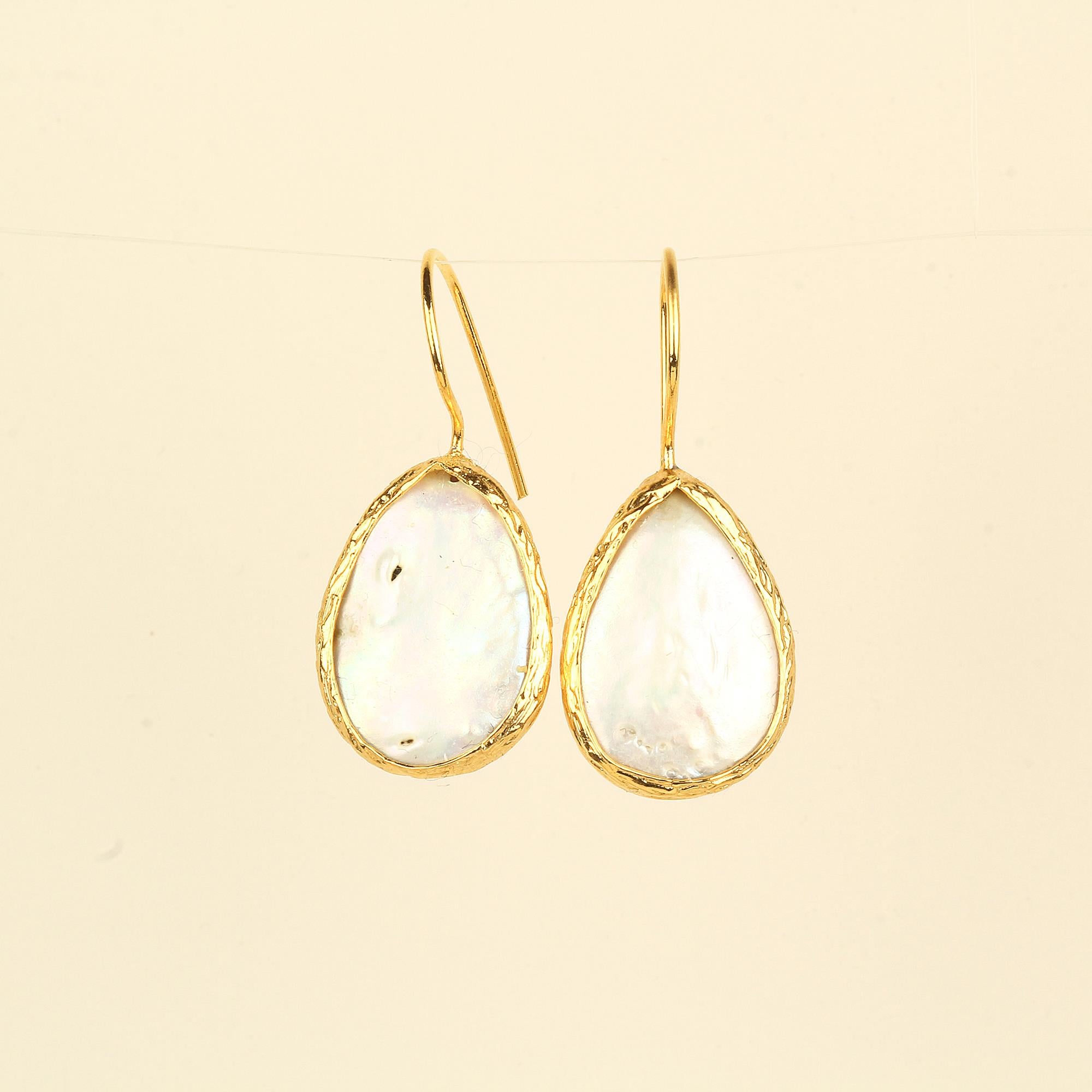 Pearl Hook Earrings