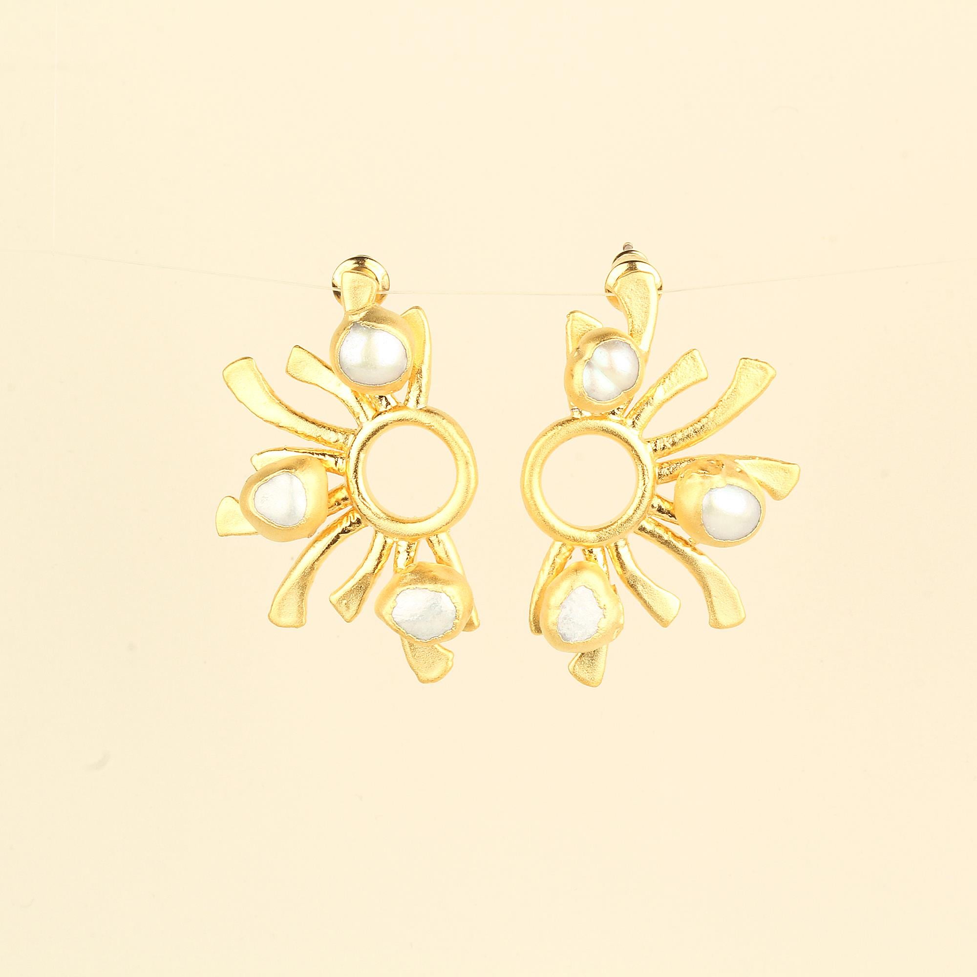 Pearl Sunlight Earrings