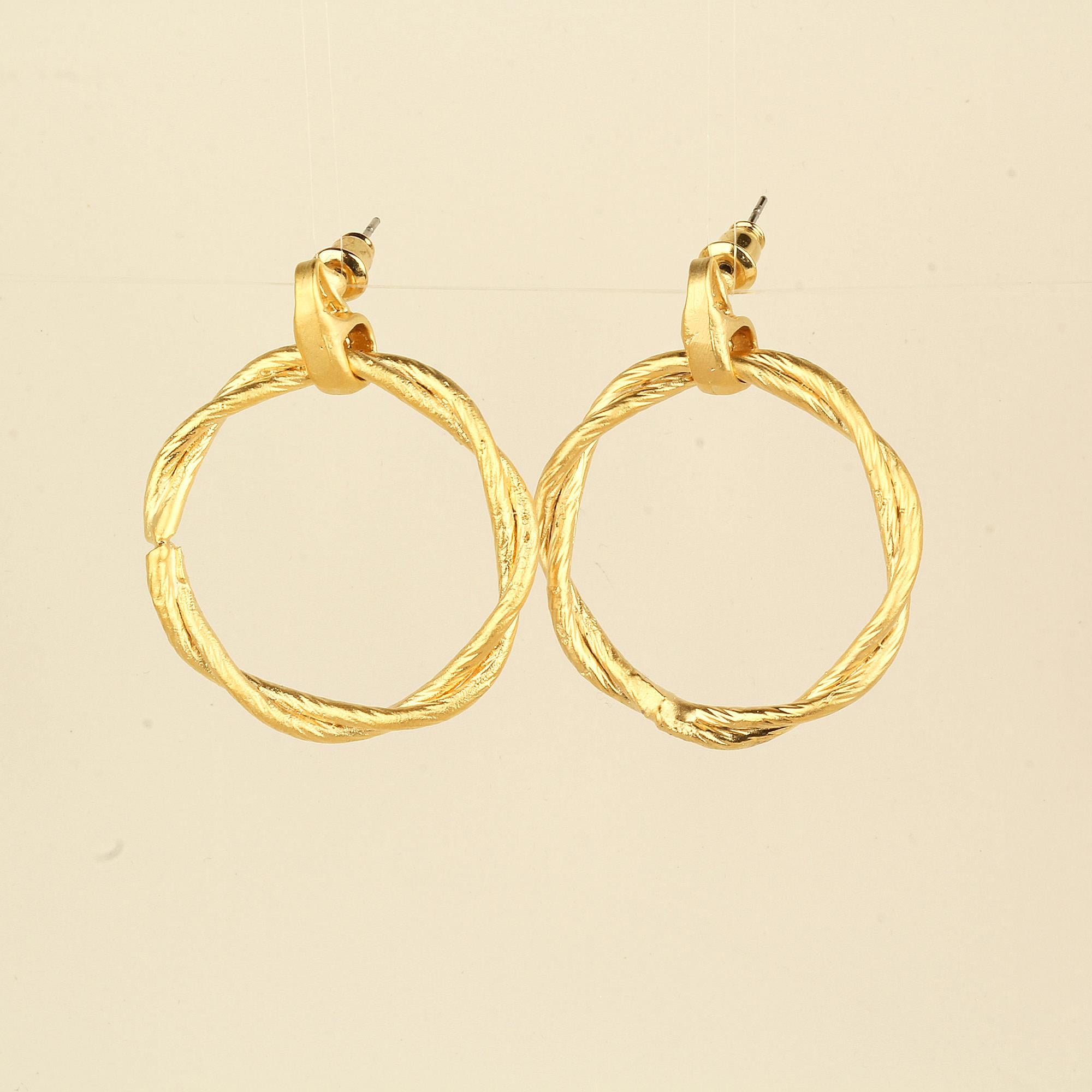 Rope Dangle Earrings