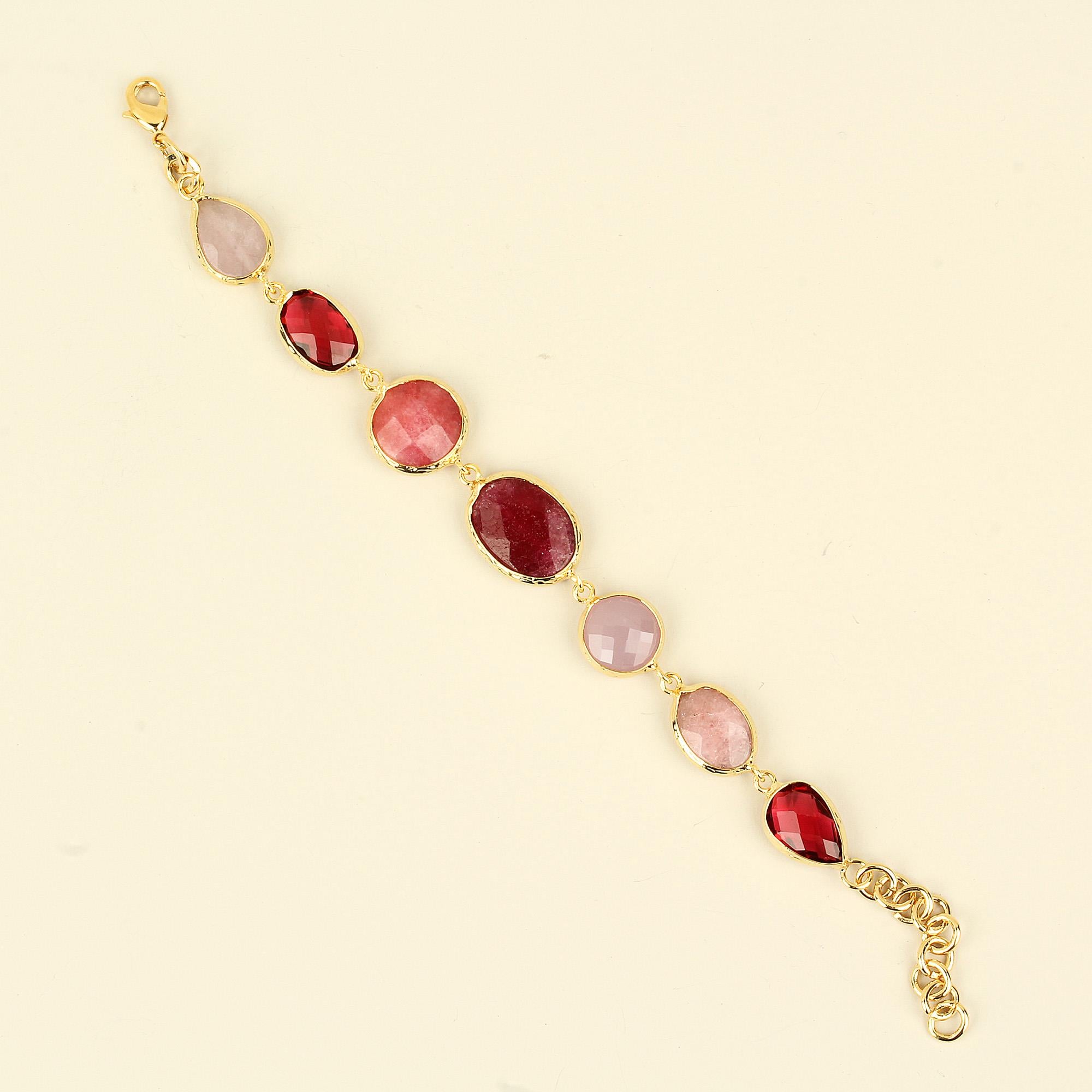 Seven Color Bracelet Pink Shades
