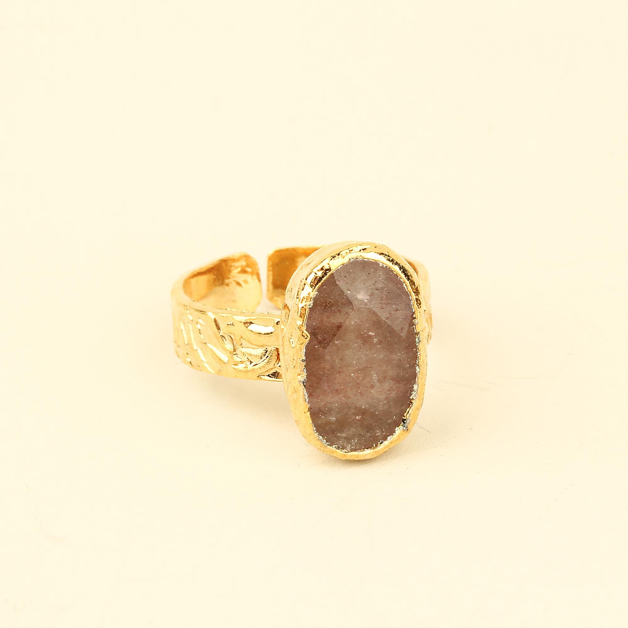 Sunstone Mono Ring