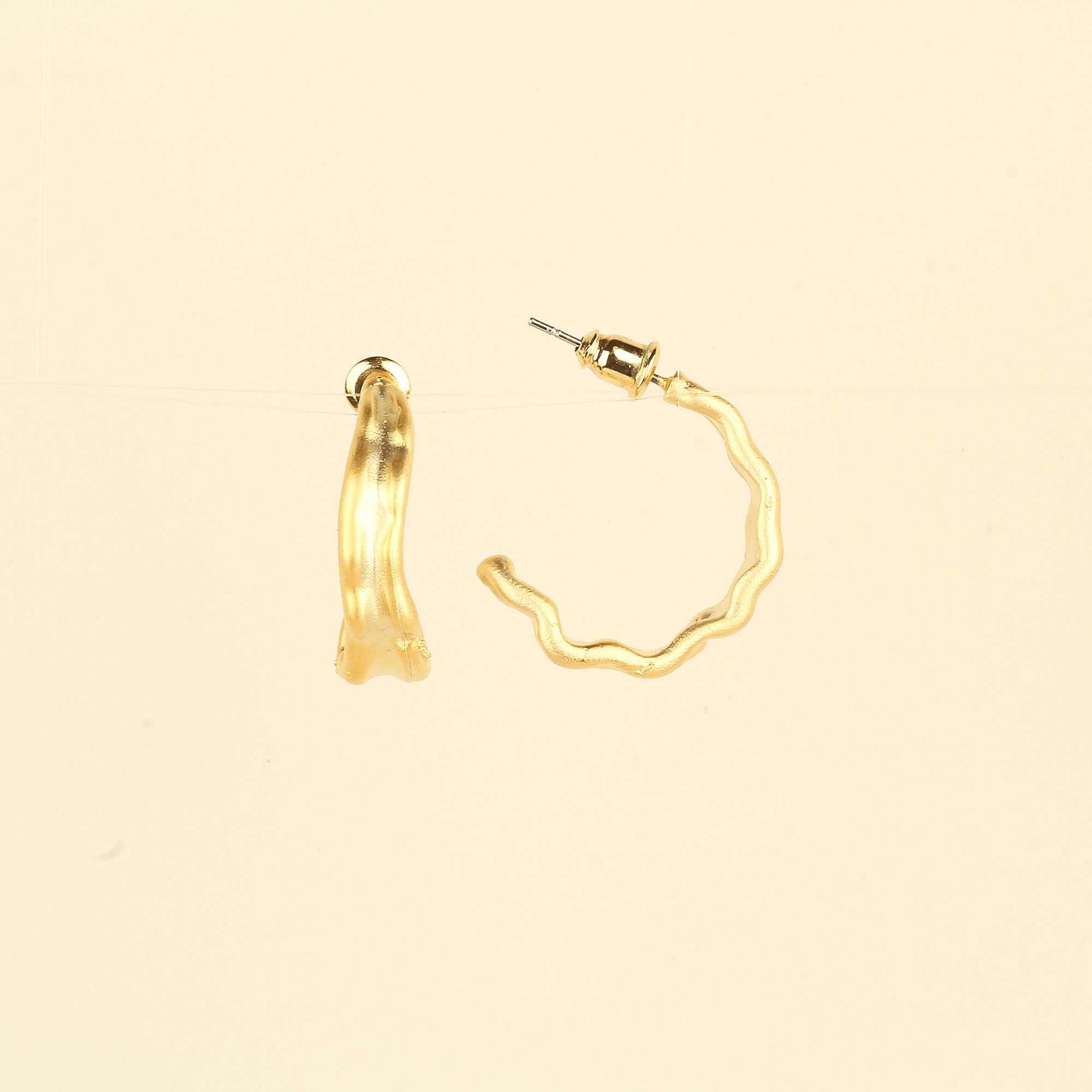 Wavy Hook Earrings