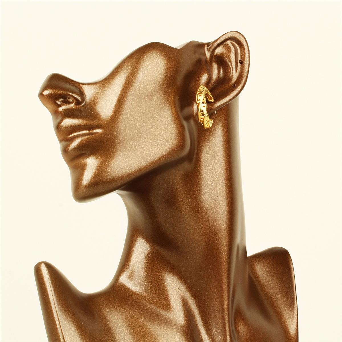 Whirlwind Hoop Earrings