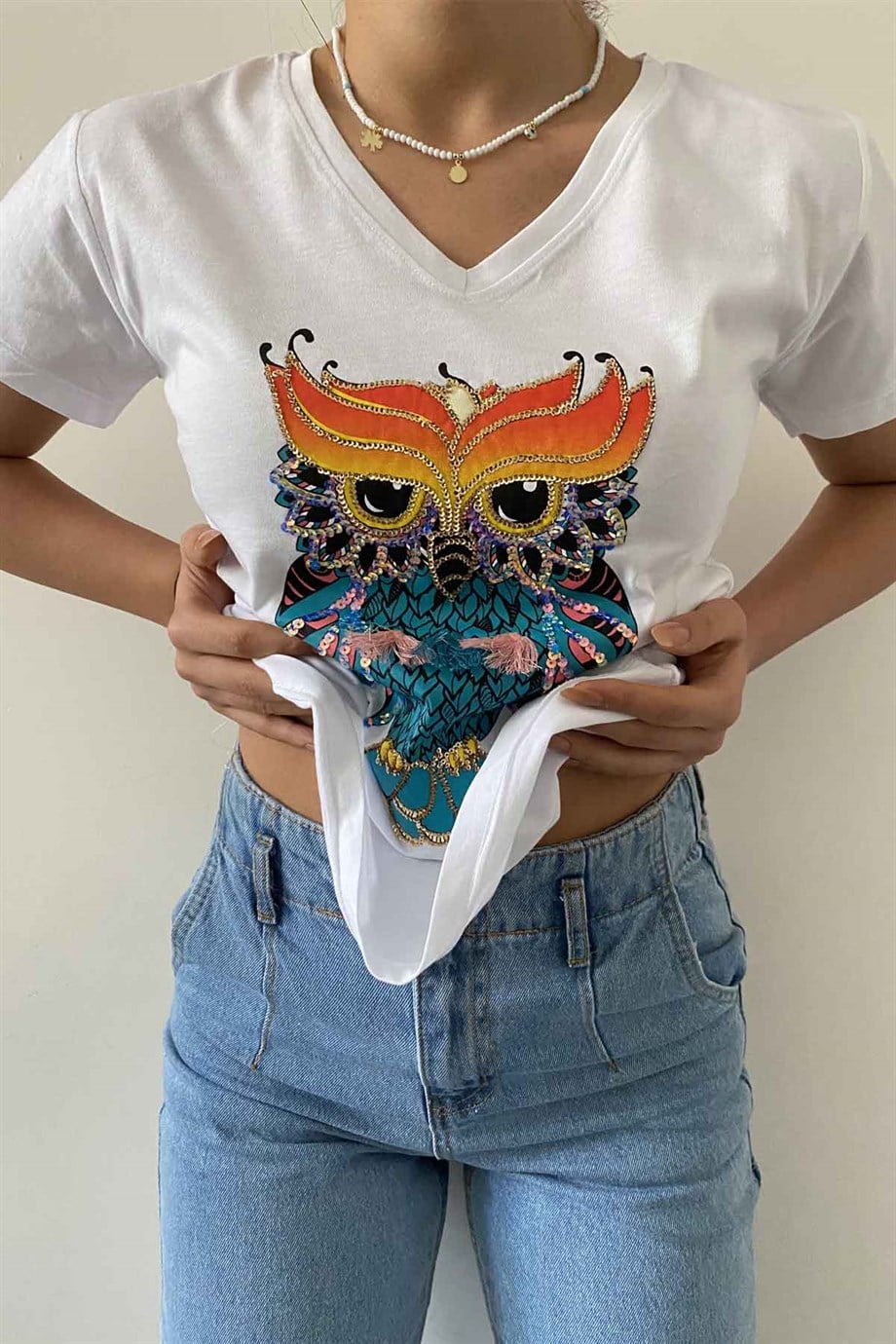 Angry Owl Tasarım Tişört