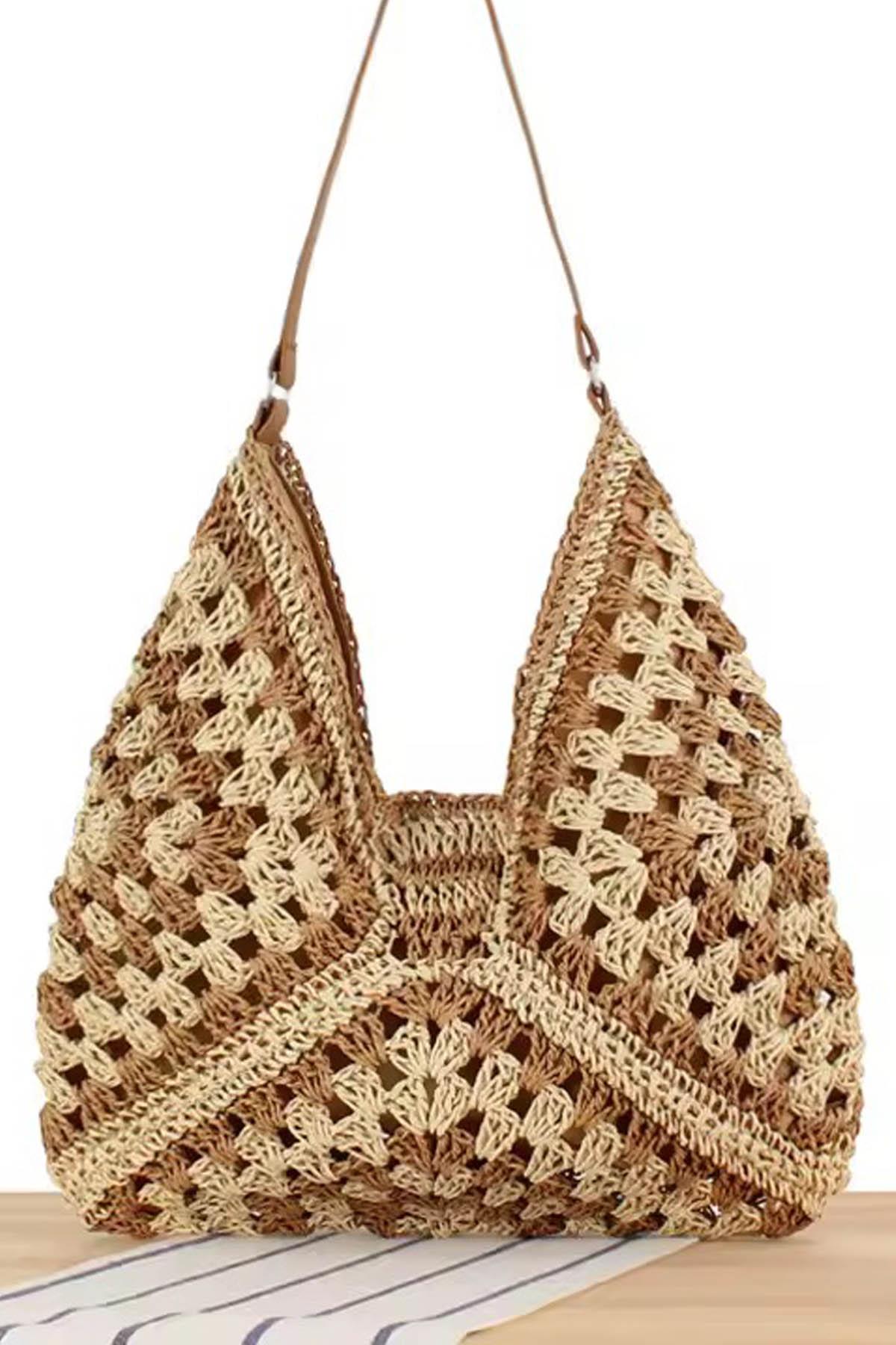 Beachcomber Bag Hasır Çanta