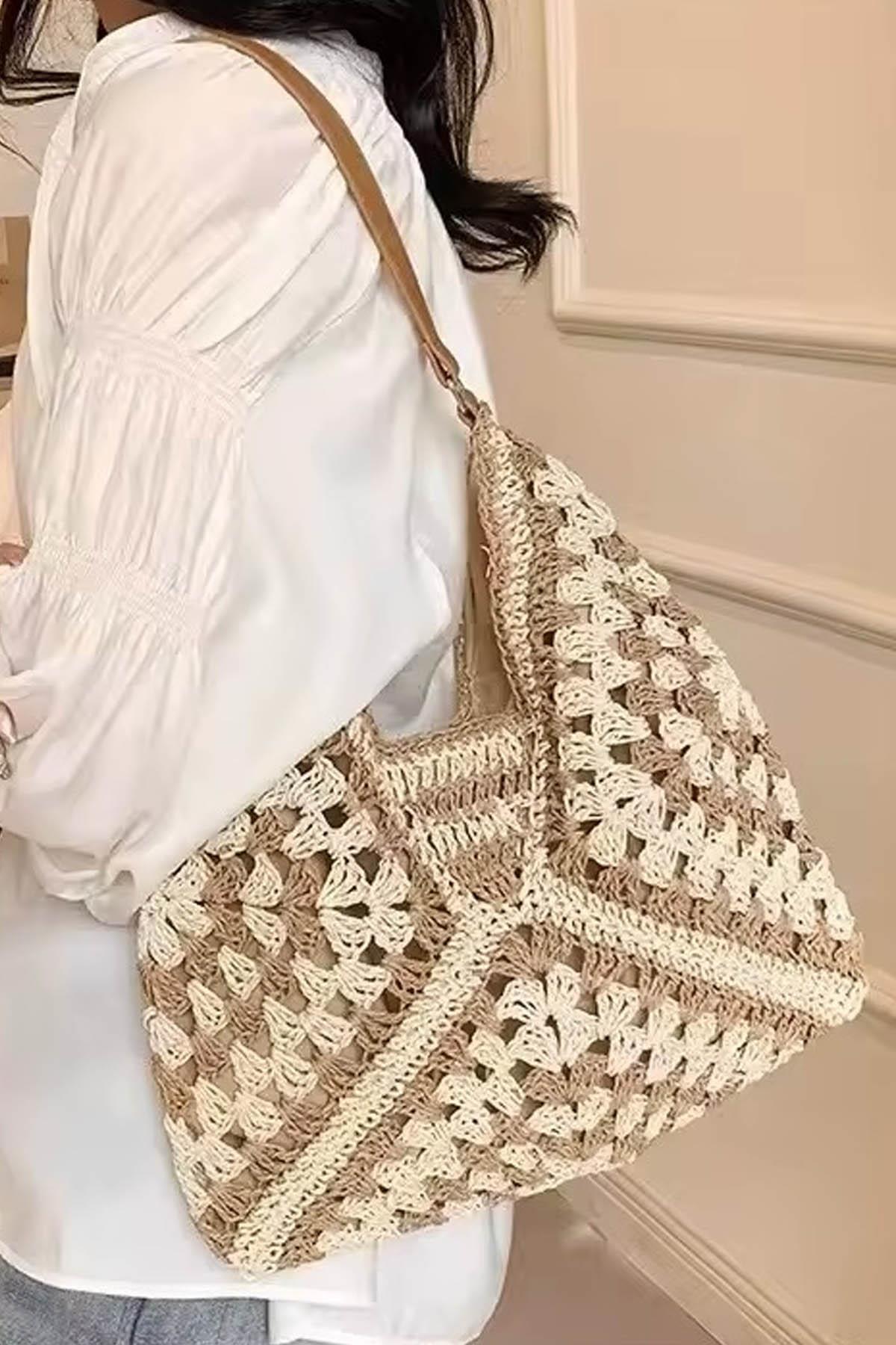 Beachcomber Bag Hasır Çanta