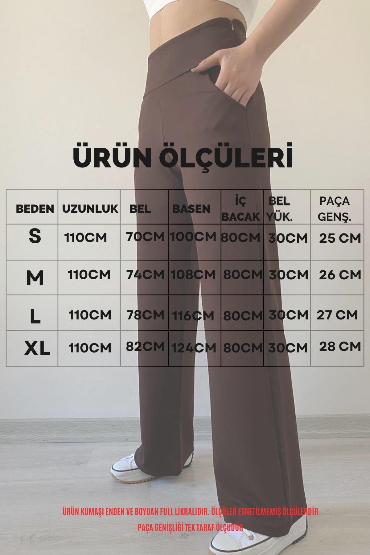 Beli Korsajlı Palazzo Pantolon