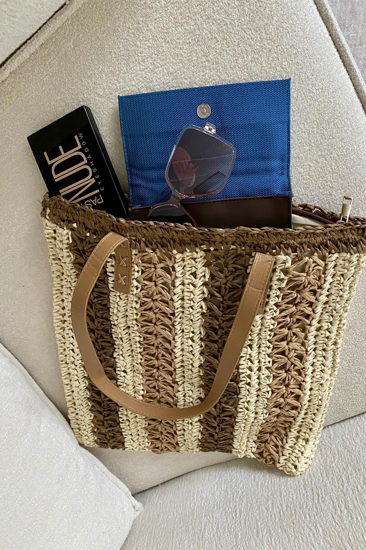 Bohemian Bliss Tote Hasır Çanta