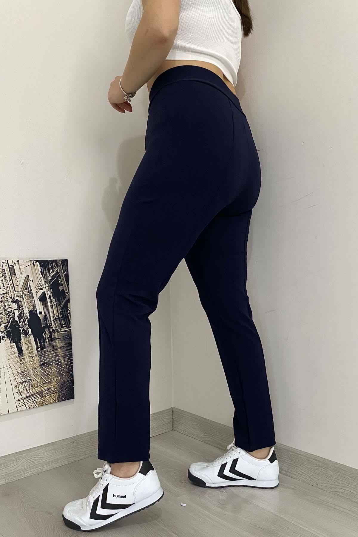 Büyük Beden Full Likralı Bilek Boy Pantolon