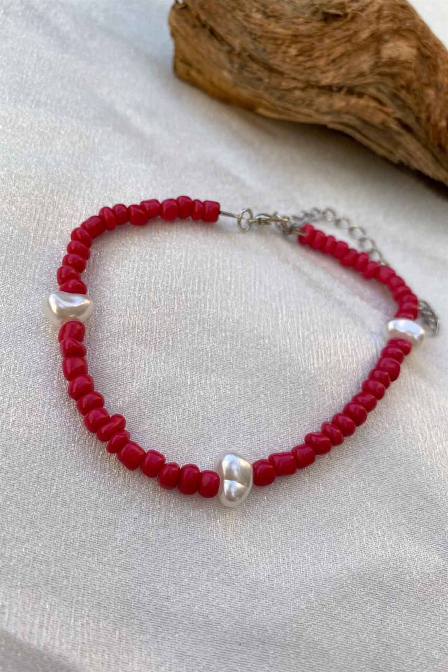 Mini Kalp Boncuklu Hal Hal