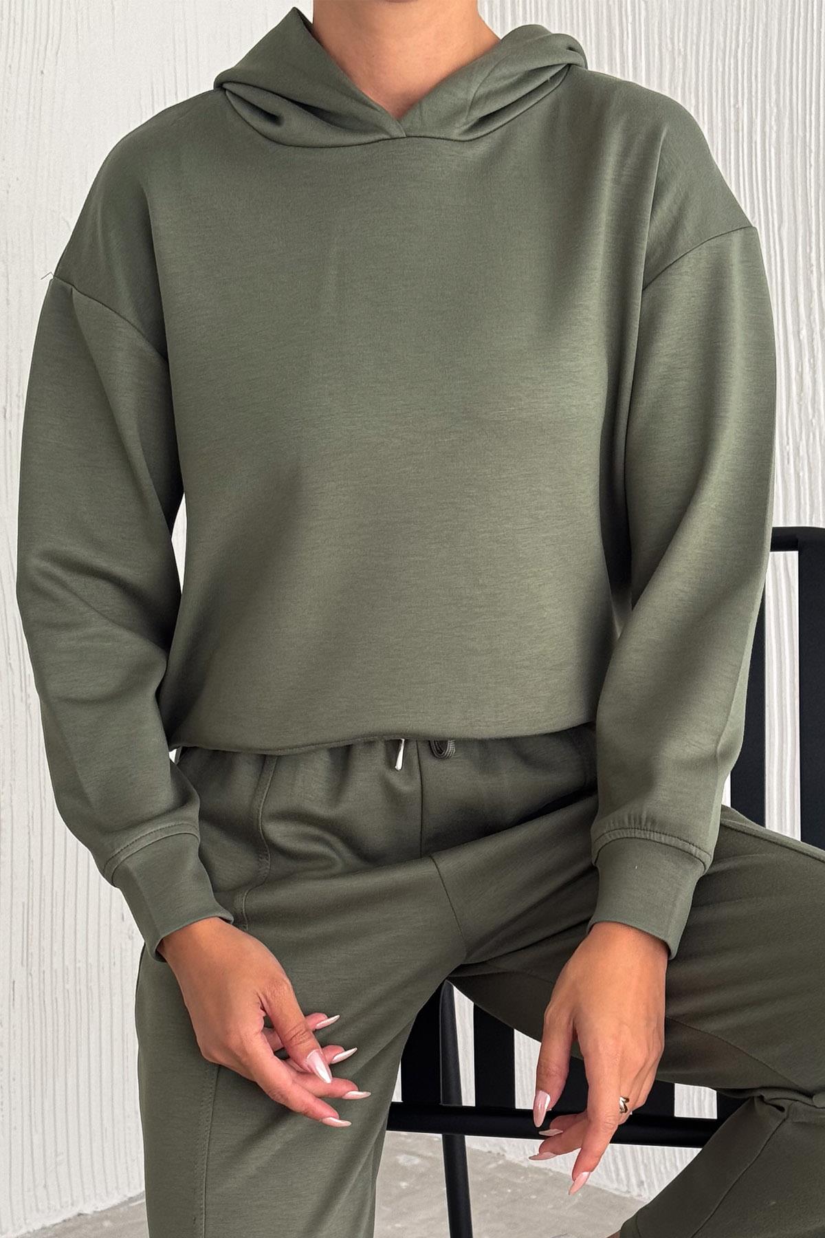 Orjinal Marka Modal Kumaş Mira Rahat Sweat