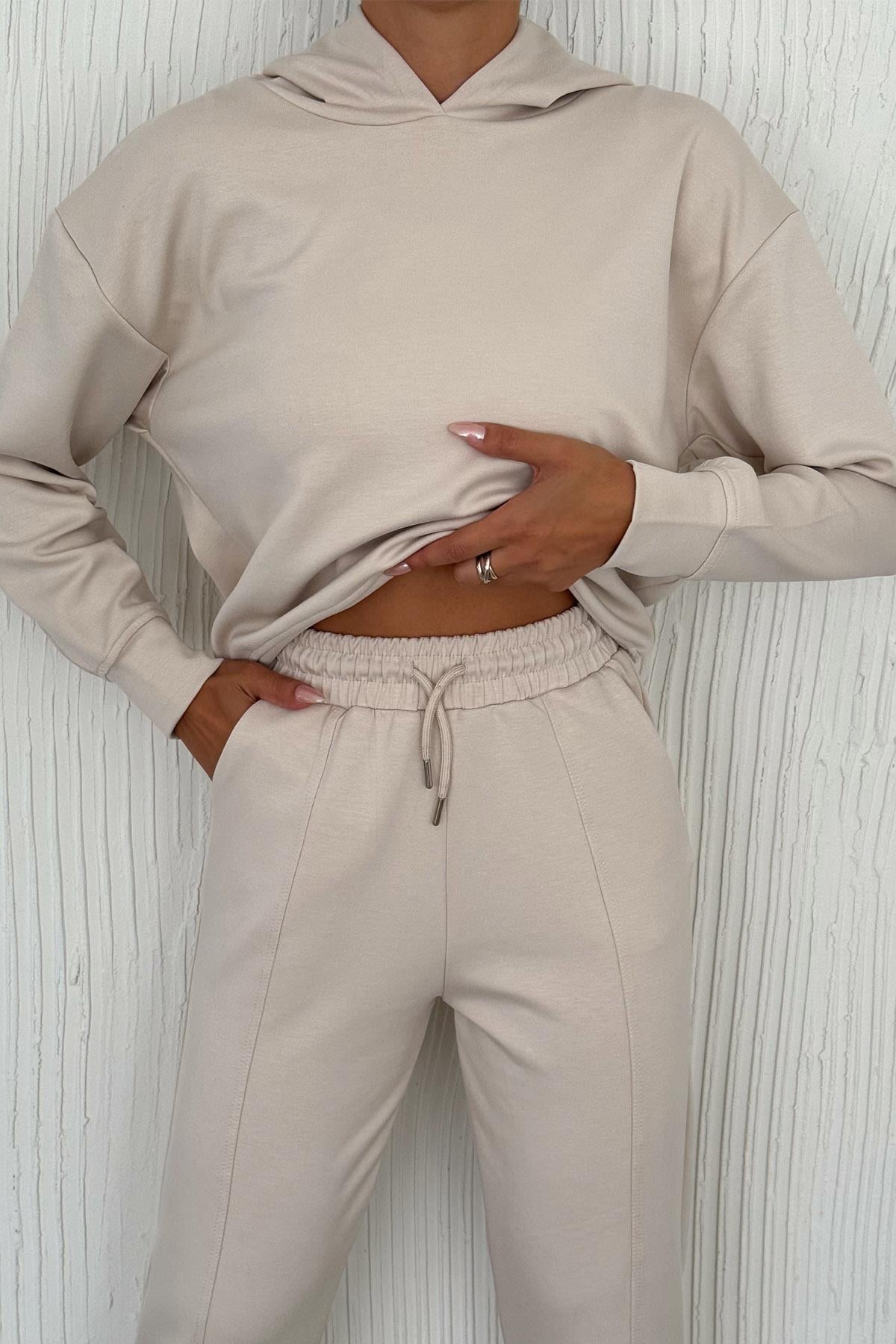 Orjinal Marka Modal Kumaş Mira Rahat Sweat