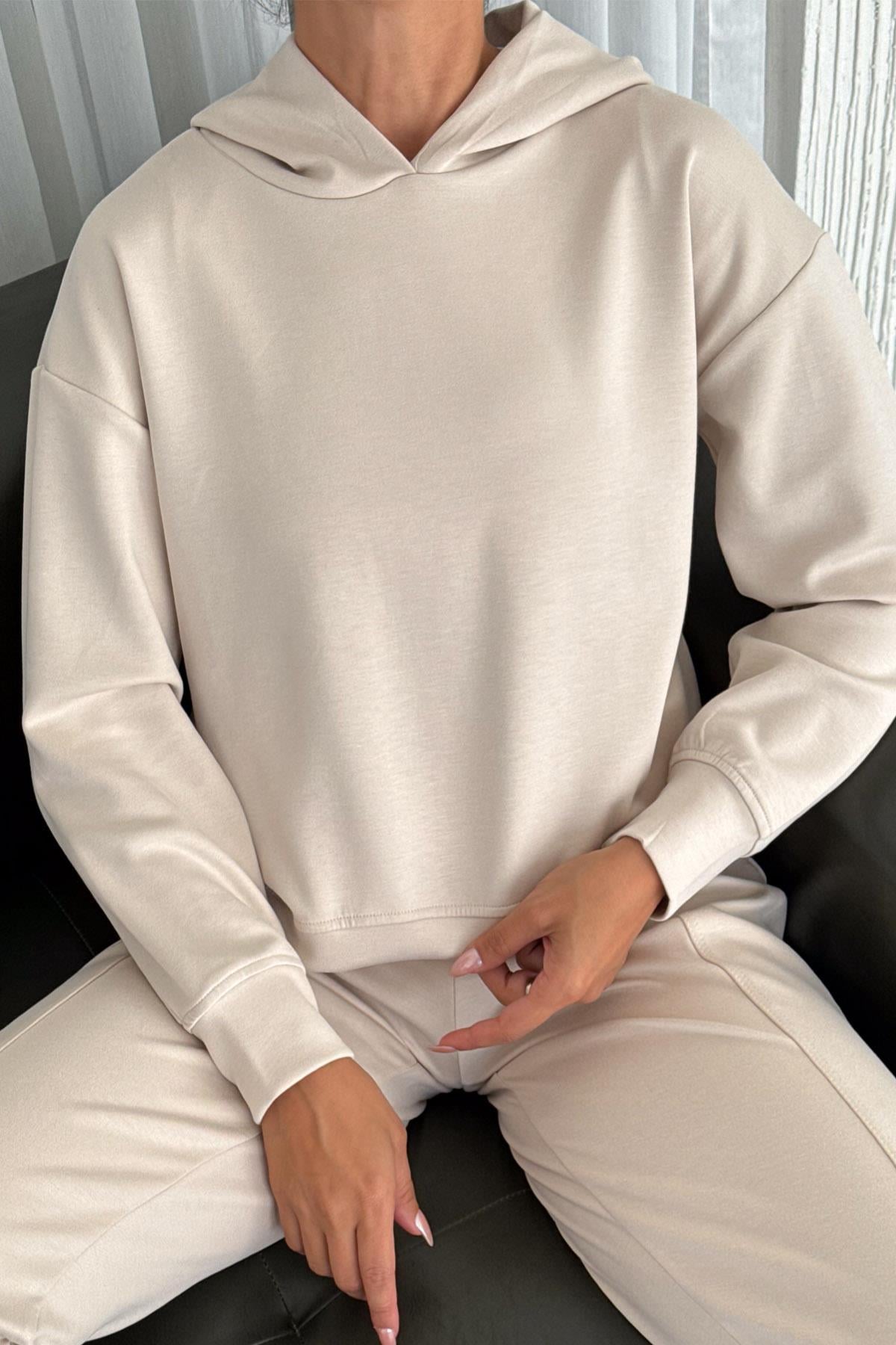 Orjinal Marka Modal Kumaş Mira Rahat Sweat