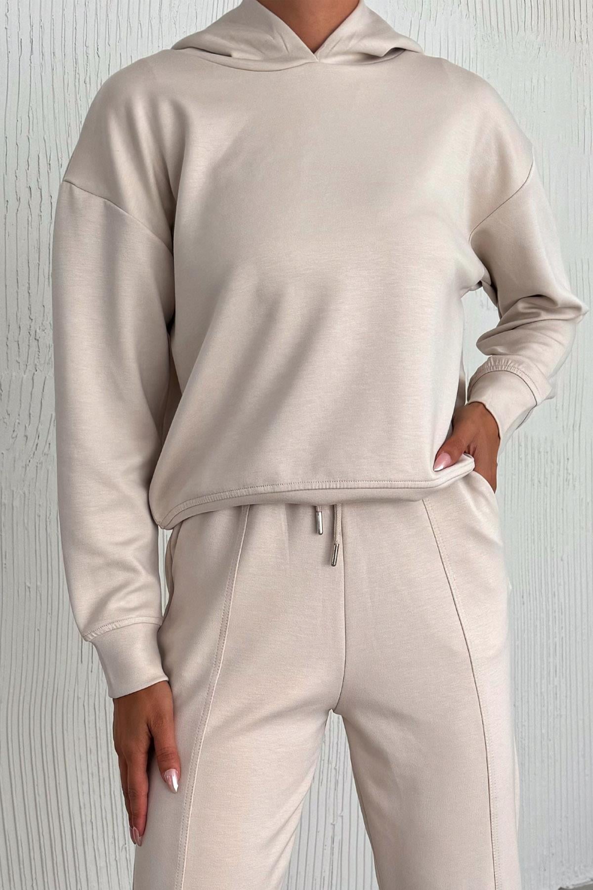 Orjinal Marka Modal Kumaş Mira Rahat Sweat