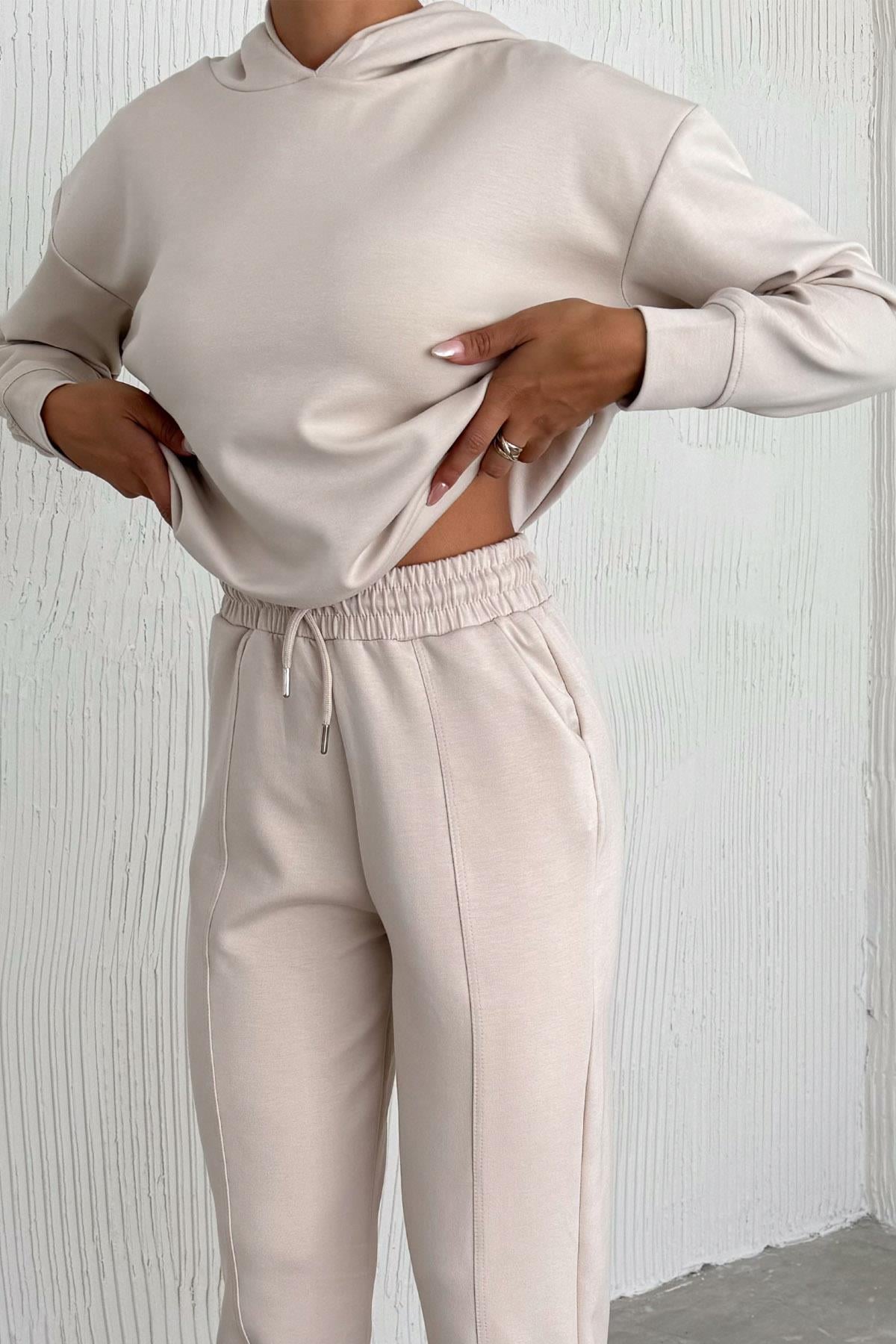 Orjinal Marka Modal Kumaş Mira Rahat Sweat