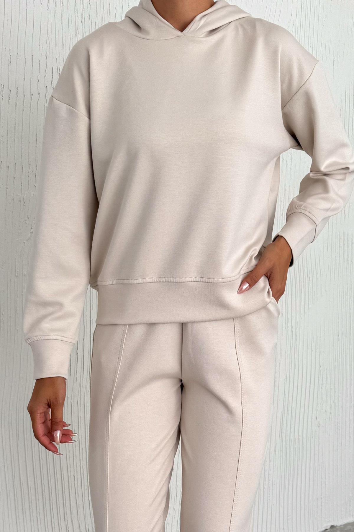 Orjinal Marka Modal Kumaş Mira Rahat Sweat
