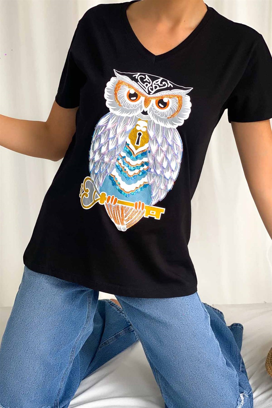 Owl Tasarım Tişört