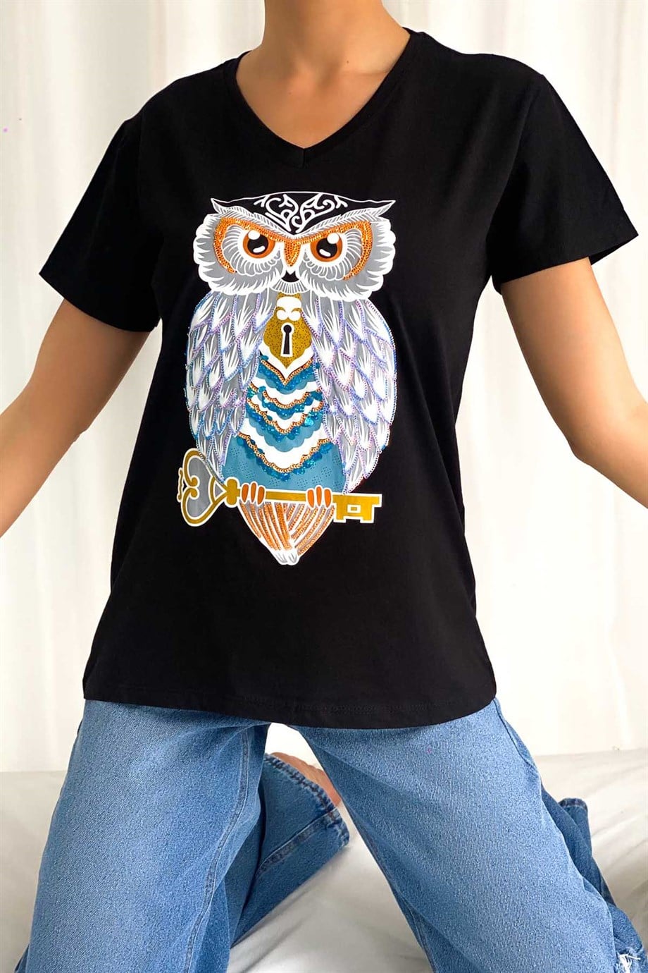 Owl Tasarım Tişört