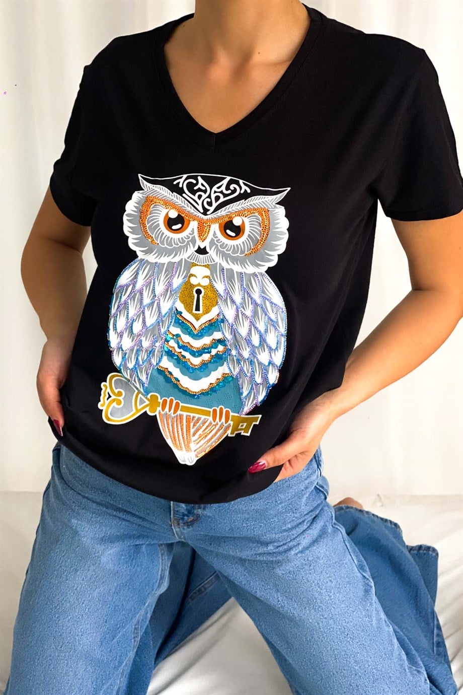 Owl Tasarım Tişört