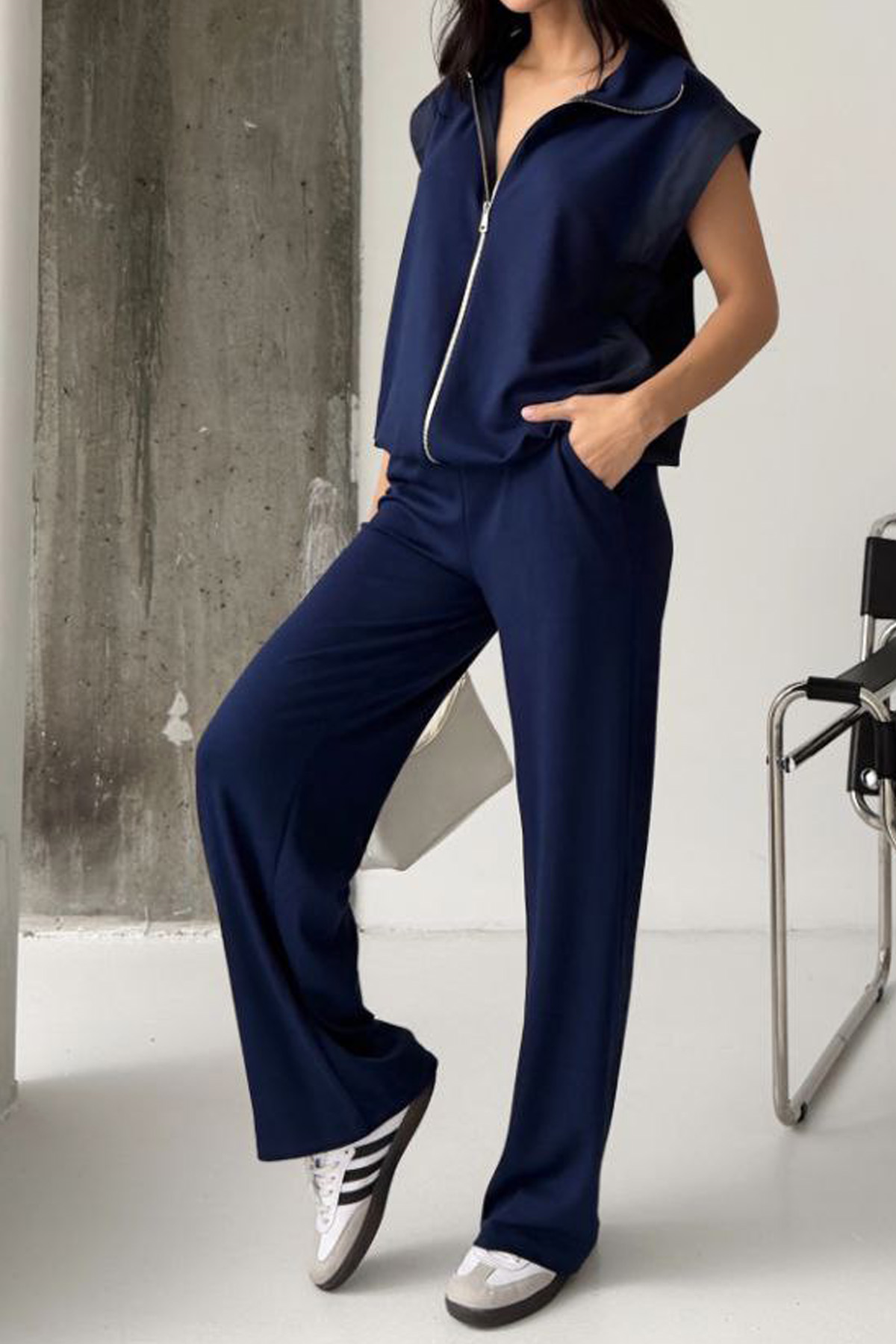 Prime Comfort Fermuarlı Kadın İkili Takım