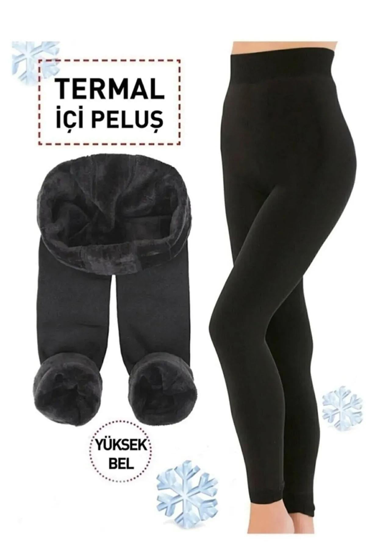 Termal Tayt İçi Komple Peluş Süper Yumuşak