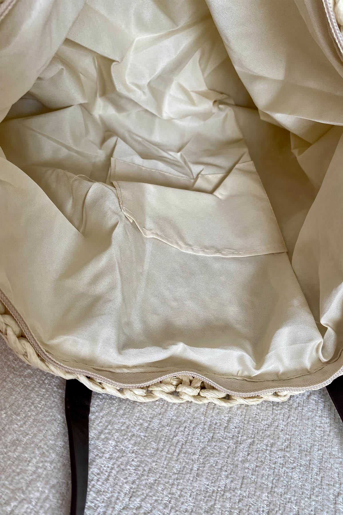 Urban Breeze XL Hasır Omuz Çantası