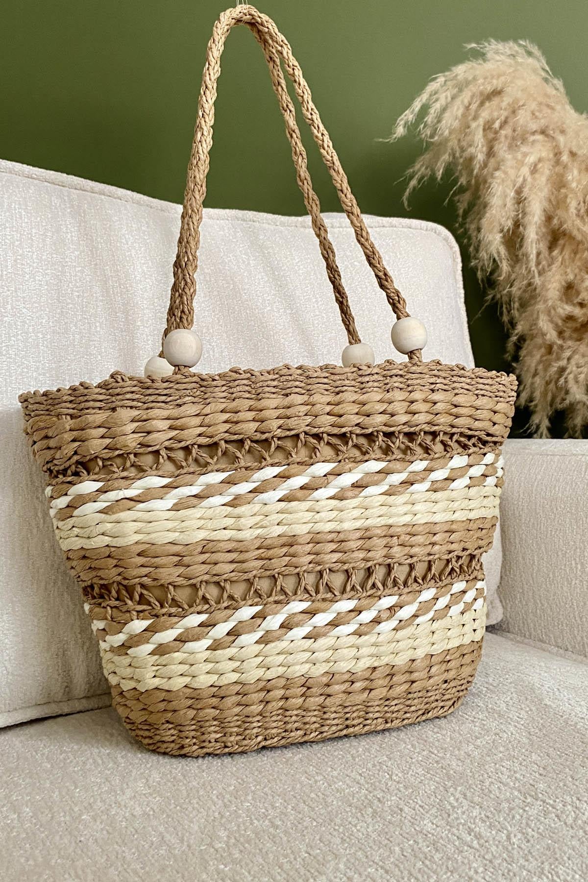 Willow Wave Hasır Çanta