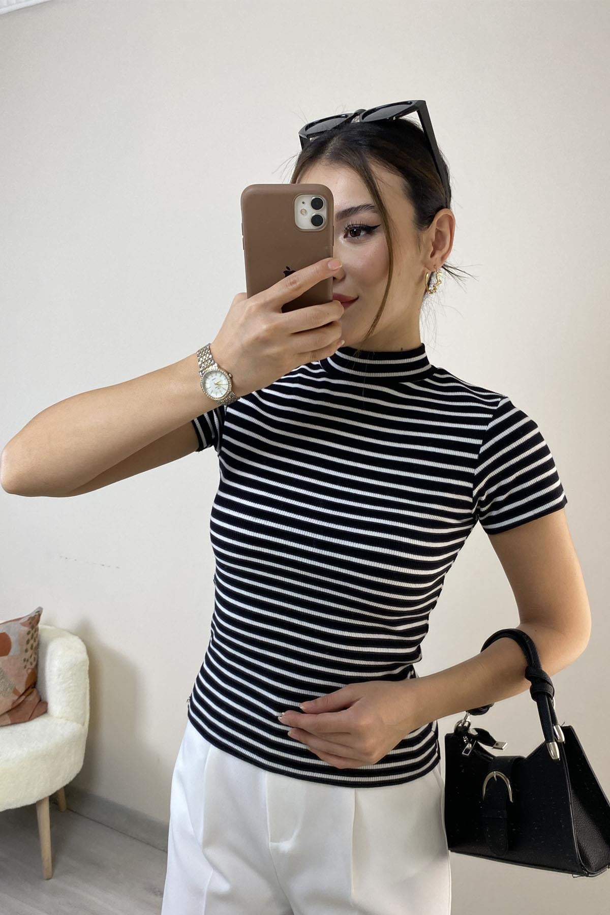 Yarım Balıkçı Yaka Crop