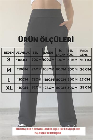 Beli Korsajlı Palazzo Pantolon