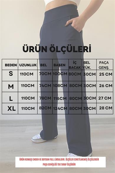 Beli Korsajlı Palazzo Pantolon