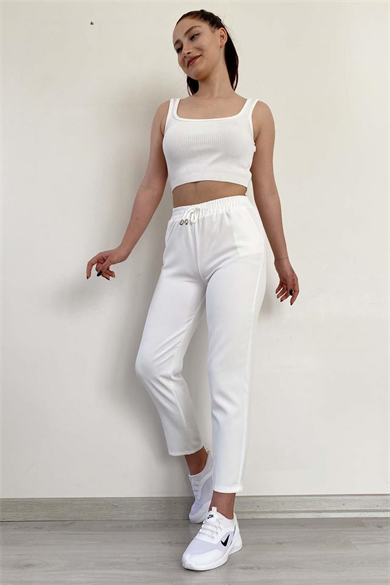 Bel Lastikli Günlük Şık Havuç Model Pantolon
