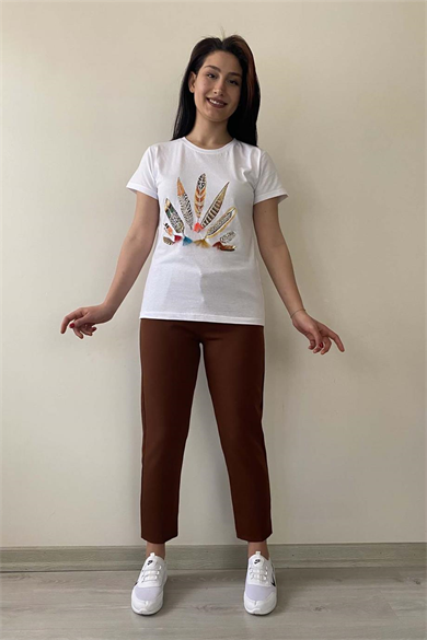 Bel Lastikli Günlük Şık Havuç Model Pantolon