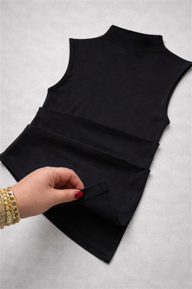 Urban Shape Asimetrik Kolsuz Bluz