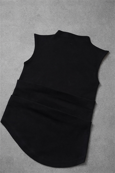 Urban Shape Asimetrik Kolsuz Bluz