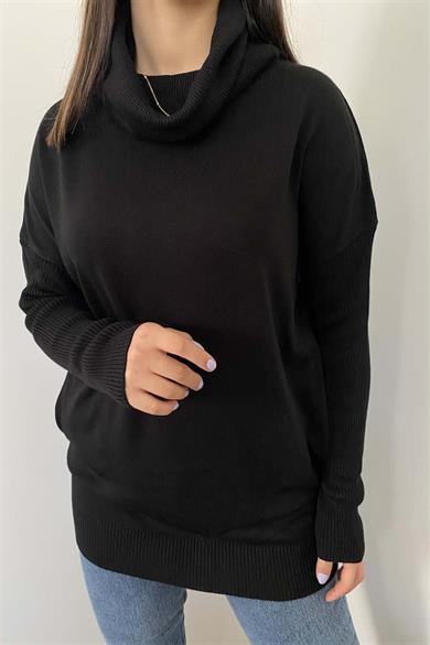 Degaje Yaka Cepli Triko Kazak