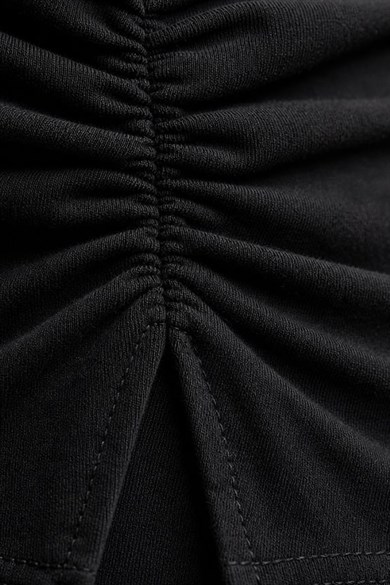 Drapeli Toparlayıcı Likralı Kolsuz Kadın Bluz