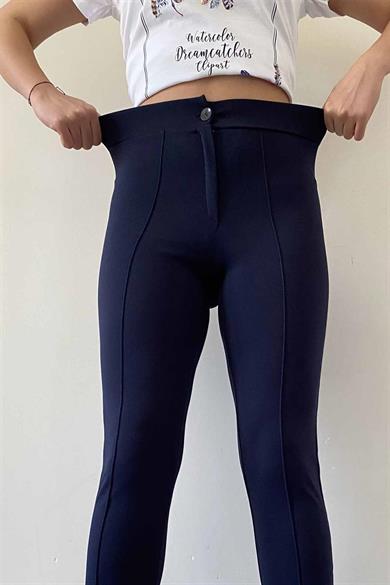 Full Likralı Bilek Boy Pantolon