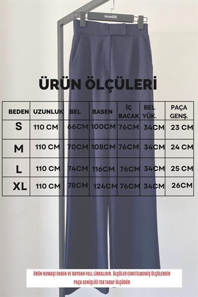 Full Likralı Çırtlı Pantolon