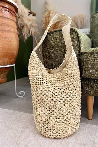 Handcrafted Rattan Tote Hasır ÇantaHandcrafted Rattan Tote | El Yapımı Doğal Hasır Kadın ÇantaÇantaİSTANGÜL BUTİK