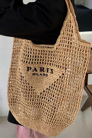Porta di Sole XL Hasır Çanta