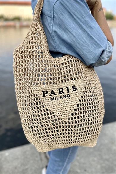 Porta di Sole XL Hasır Çanta