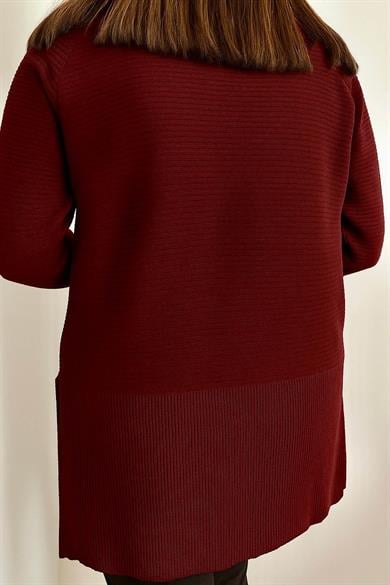 Sosis Yaka Ön Kısa Arka Uzun Triko