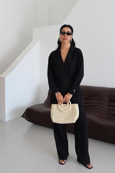 Urban Chic Kruvaze Yaka Takım