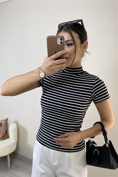 Yarım Balıkçı Yaka Crop